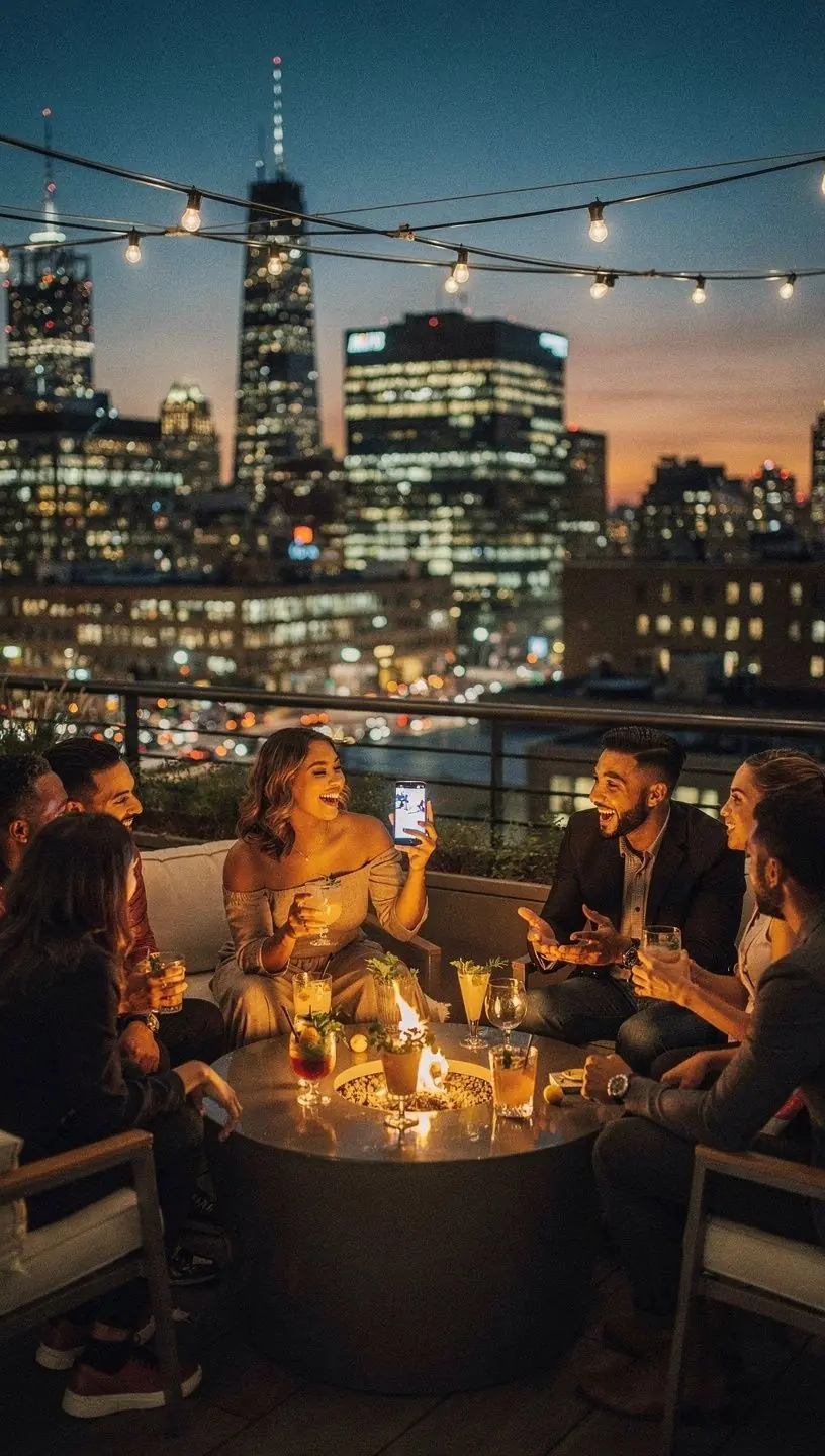 Revitalized public spaces reflecting community change post-COVID